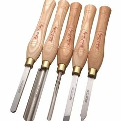 New π― CHISEL WOODTURNING TOOL 5PC SET SORBY π