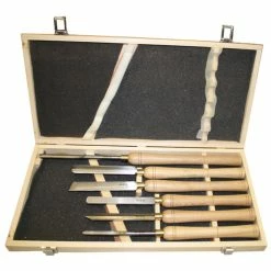 Hot Sale 🎉 CHISEL WOOD TURNING 6 PC SET B2351 😍 -Woodworking shop B2351 2 org.1435540296