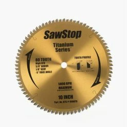 Best Sale 🧨 SAW STOP 80T TITANIUM SAW BLADE ✔️