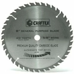 Promo 😉 BLADE 8IN. X 40T ATB CRAFTEX 🔔