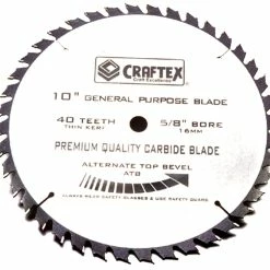 Cheapest 🧨 BLADE 10IN. X 40T ATB CRAFTEX ⭐