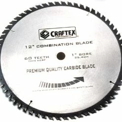 Best reviews of ❤️ BLADE 12IN. X 60T COMBINATION CRAFTEX 👏