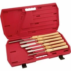 Wholesale ✔️ CHISEL SET DELUXE HSS FOR LATHE 6PCS 👏 -Woodworking shop D2304 2 org.1435540220