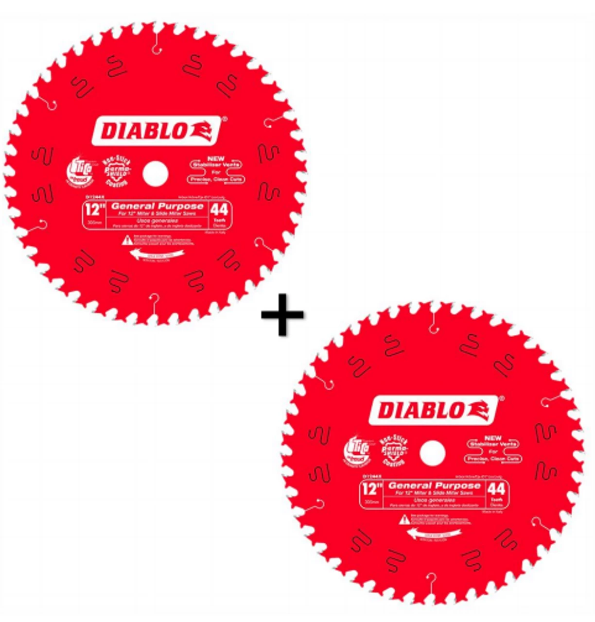 Cheap ๐ DIABLO 2 PACK 12IN. 44T GENERAL PURPOSE BL ๐ 1 Cheap ๐ DIABLO 2 PACK 12IN. 44T GENERAL PURPOSE BL ๐
